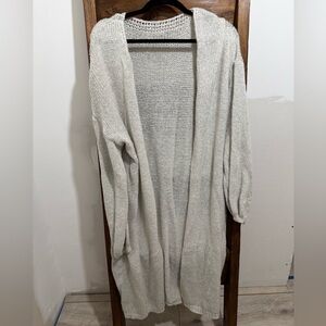 shein duster cardigan